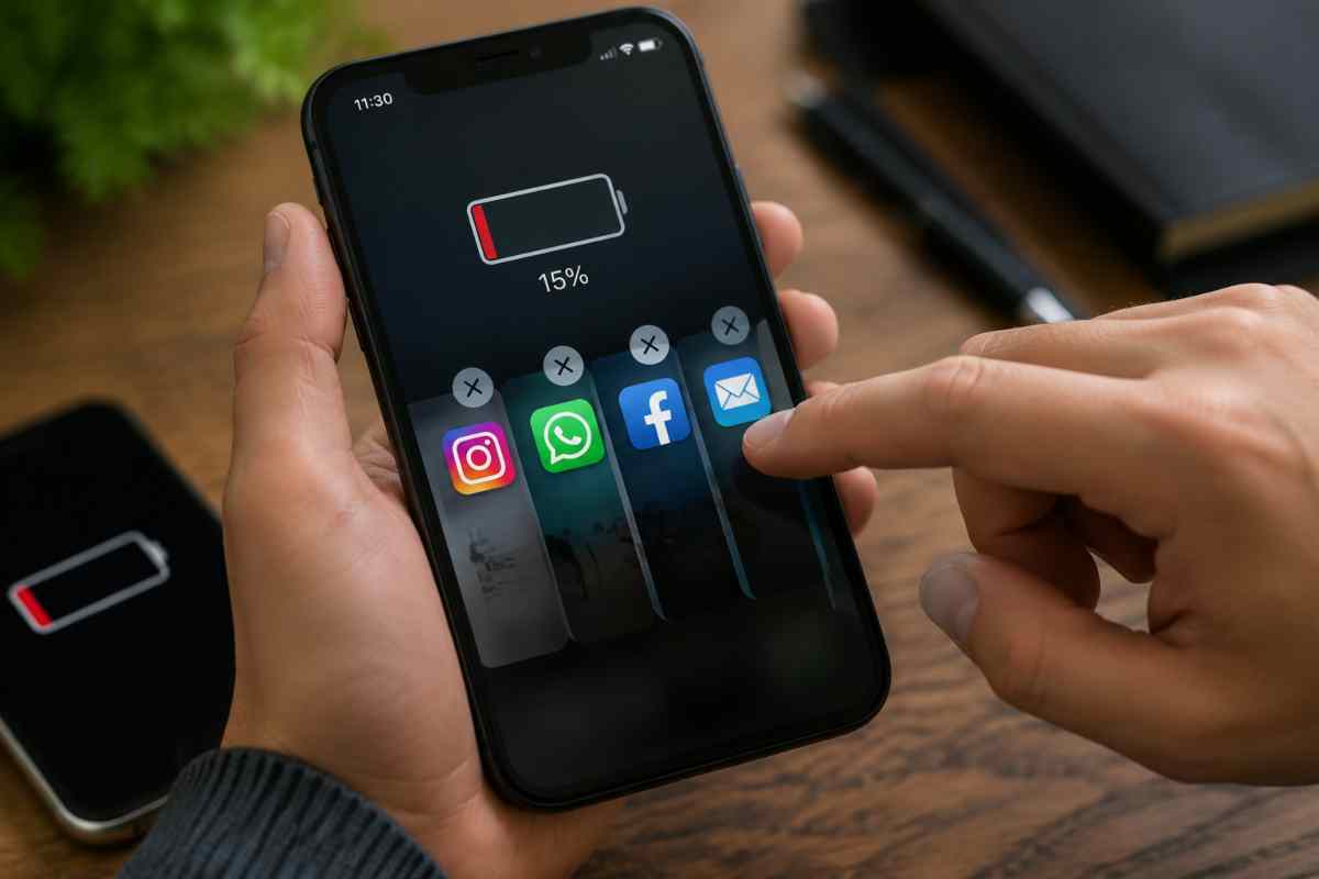 Batteria scarica, serve chiudere le App Astrotech.it