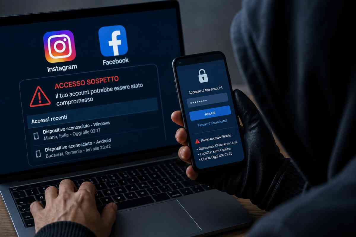 Facebook e Instagram hackeratich.it Astrote