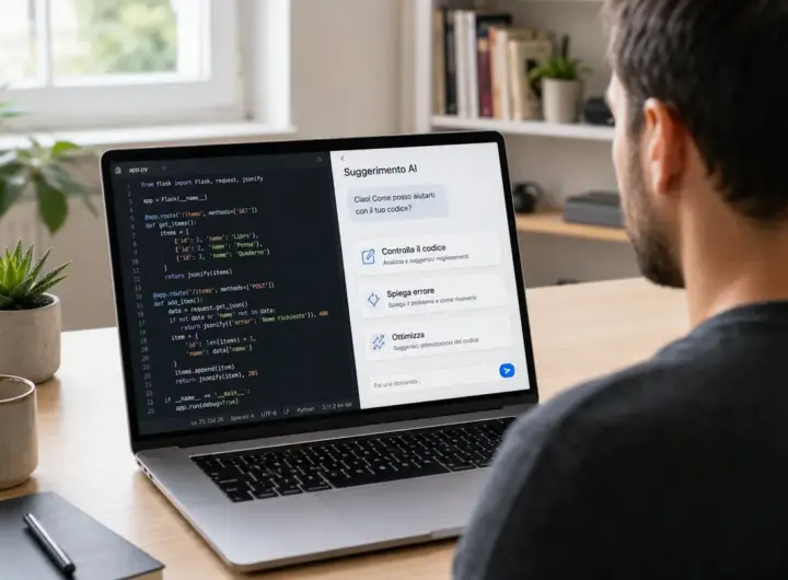 Sviluppatore specializzato con supporto di assistente AI