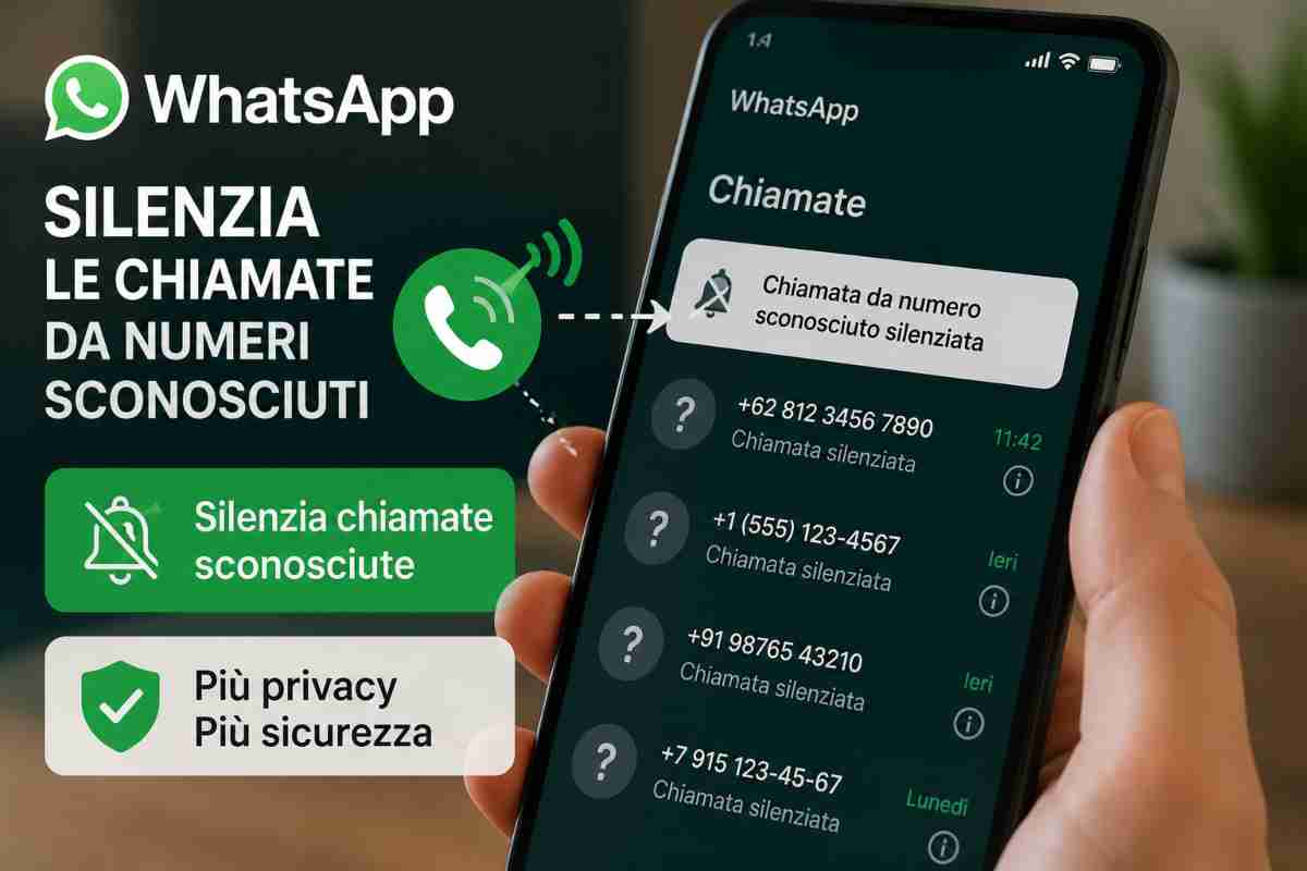 WhatsApp, come silenziare le chiamate sconosciute Astrotech.it