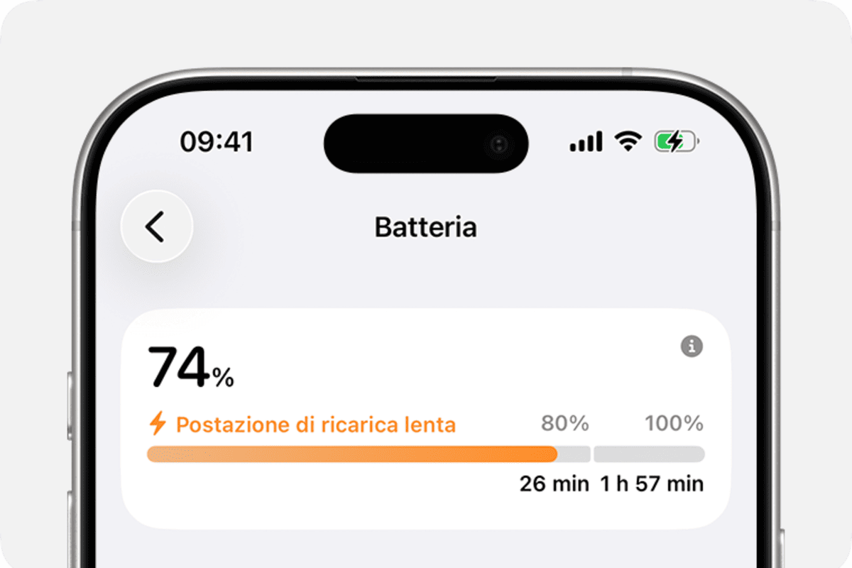 Secondo la Cadex, società specializzata nei test sulle batterie, il punto ottimale di carica per gli smartphone è tra il 65% e il 75%: non al 100%, mai a zero, e meglio ricaricarlo spesso e poco invece di lasciarlo in carica tutta la notte.